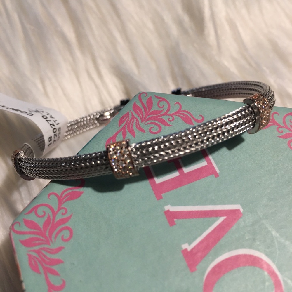 Beautiful 925 Stamped Sterling Silver Bangle